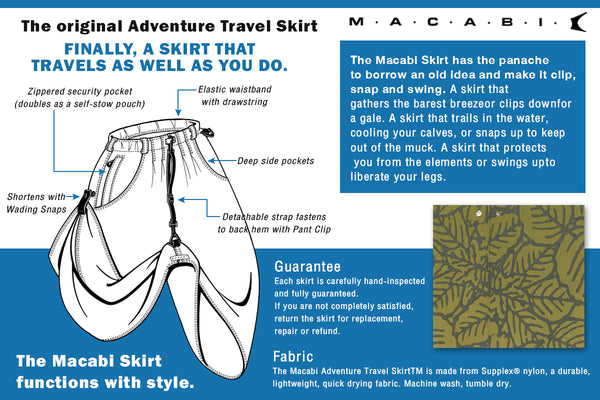 What makes Macabi Skirt unique?