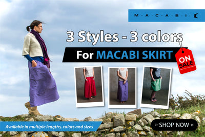 Macabi Skirt - Maroon – Macabi Skirts