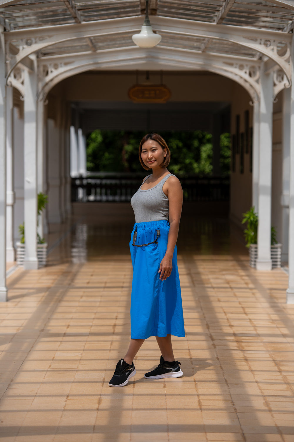 Macabi Skirt - Blue Skies