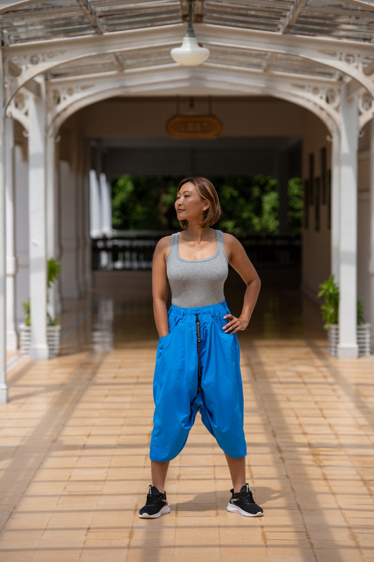 Macabi Slim Skirt - Blue Skies