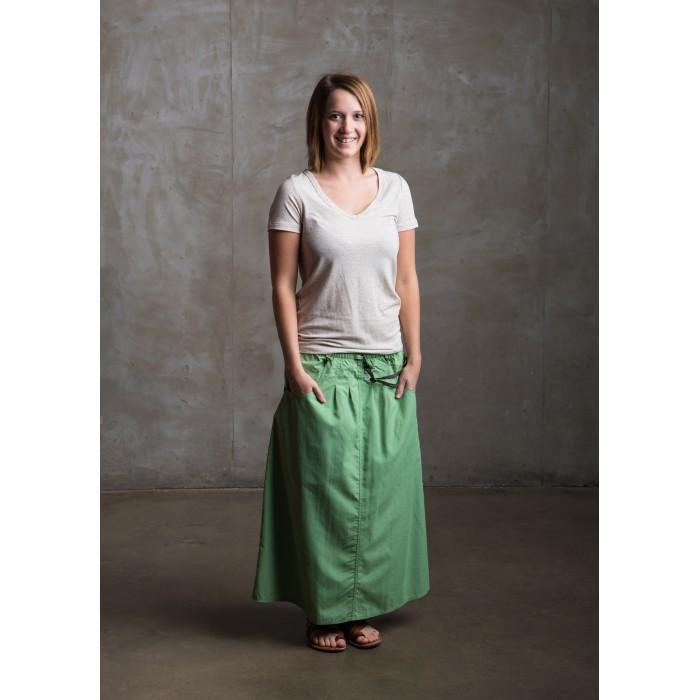 Macabi Slim Skirt - Maroon